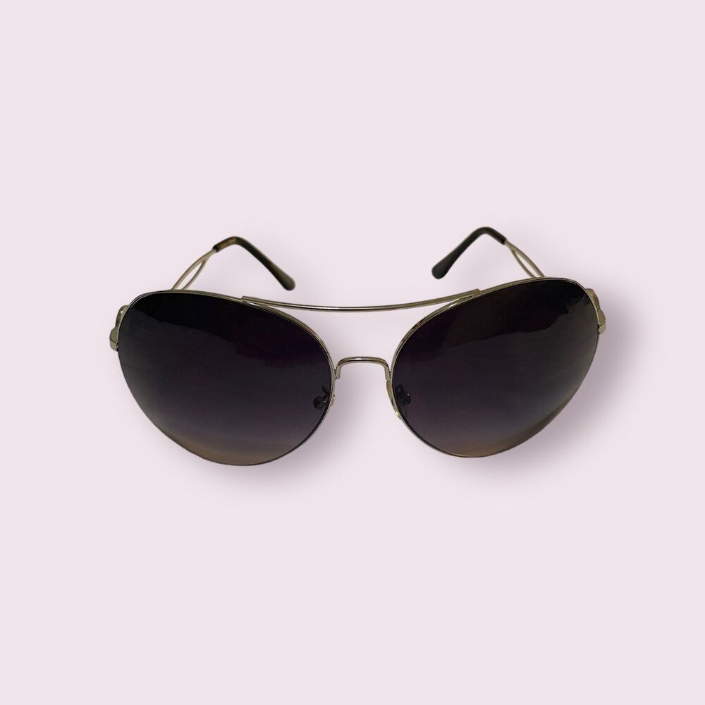 Bijoux Terner Round Oversized‎ Sunglasses Festival Unique Shaped Frame